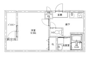 フジパレス阪急園田ＷＥＳＴⅢ番館の物件間取画像